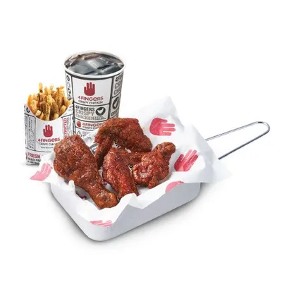 1 Drumstick & 3 Wings Combo - 4Fingers West Malaysia Menu