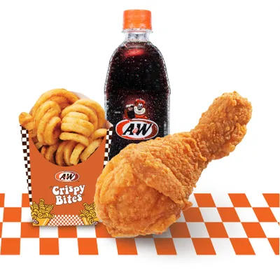 1 pc Aroma Chicken Fries Combo - A&W Menu
