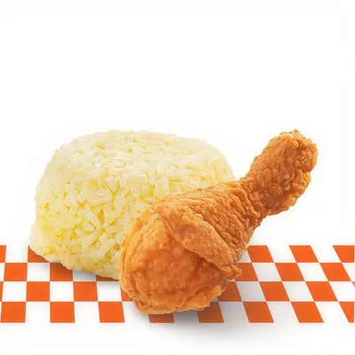 1 pcs Aroma Chicken Nasi Combo - A&W Menu