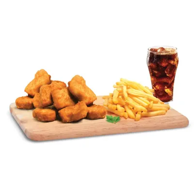 10pc Chicken Nugget Meal - Borenos Fried Chicken Menu
