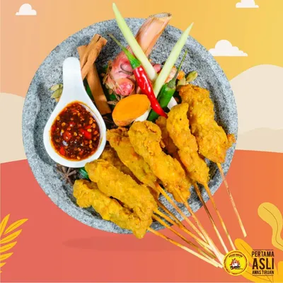 10pcs Sate Ayam Jogja - Ayam Gepuk Pak Gembus Menu