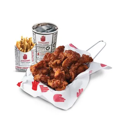 12 Pcs Boneless Chicken Bites Combo - 4Fingers West Malaysia Menu