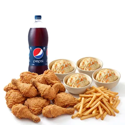 12 Super Set - Royal Fried Chicken Menu