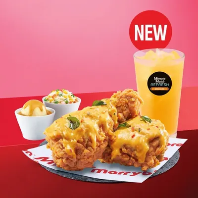 2-pc Egg-stra Ong Chicken Combo* - Marrybrown Menu
