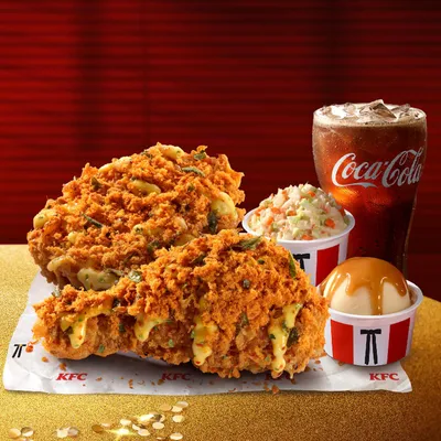 2-pc Golden Floss Crunch Combo - KFC Menu