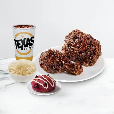 2pc Lunar Fortune Chicken Combo A - Texas Chicken Menu