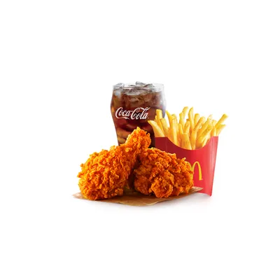 2pcs Ayam Goreng McD Spicy Medium McValue Meal - McDonald's Menu
