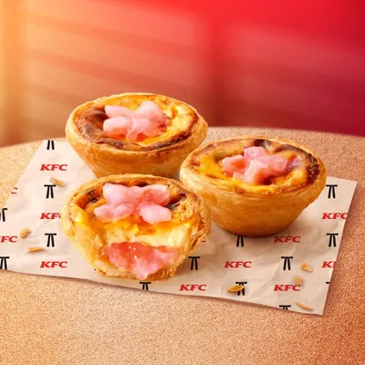 3-pc Lychee Egg Tart - KFC Menu