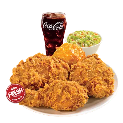 3 Pieces Chicken Combo - Texas Chicken Menu