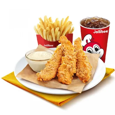 3pc Chicken Tenders Meal - Jollibee Menu