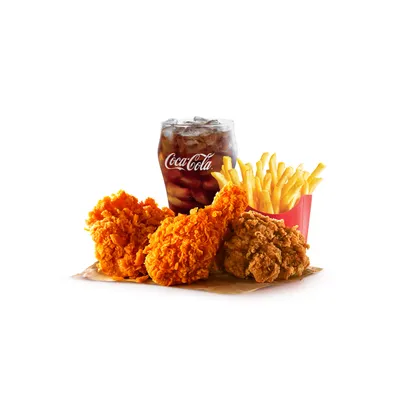 3pcs Ayam Goreng McD Mixed Medium McValue Meal - McDonald's Menu