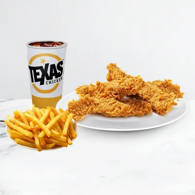 4 Pieces Tenders Combo - Texas Chicken Menu