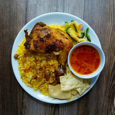 501. Roasted Chicken Biryani - Restoran Ehsan Menu