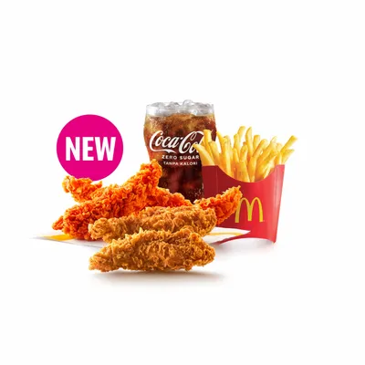 5pcs Ayam Tenders McD Mixed Medium McValue Meal - McDonald's Menu