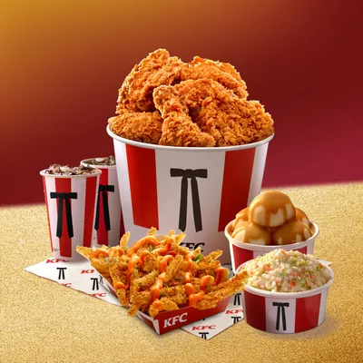 6-pc Bucket Kongsi with Quby Red Packet - KFC Menu