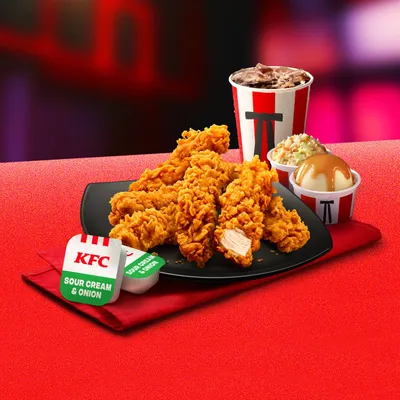 6-pc Crispy Tenders Combo - KFC Menu