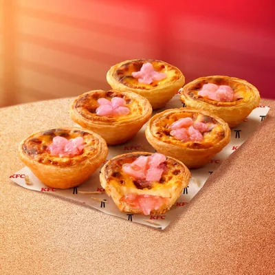 6-pc Lychee Egg Tart - KFC Menu