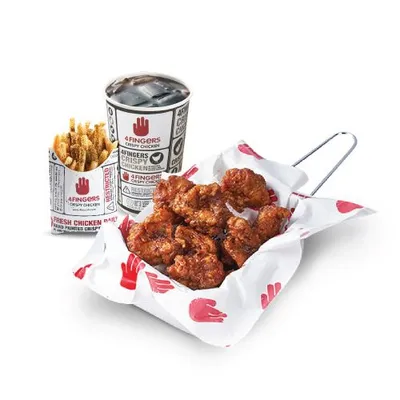 6 Pcs Boneless Chicken Bites Combo - 4Fingers West Malaysia Menu