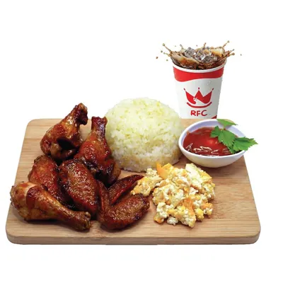 6pc Nenek Set - Royal Fried Chicken Menu