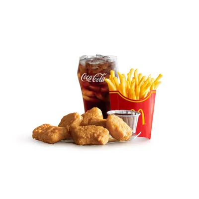 6pcs Chicken McNuggets Large McValue Meal - McDonald's Menu