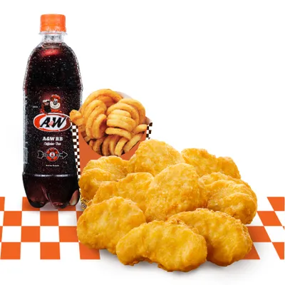 9 pcs Chicken Nuggets Combo - A&W Menu