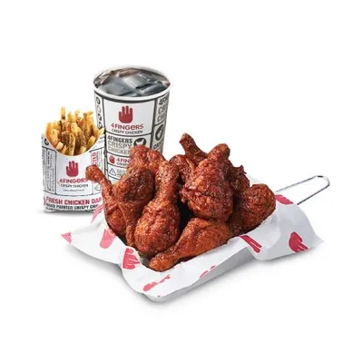 9 Pcs Drumsticks Combo - 4Fingers West Malaysia Menu