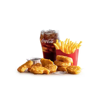 9pcs Chicken McNuggets Medium McValue Meal - McDonald's Menu