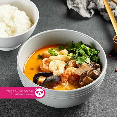 A01 Nasi Putih Tom Yam - Village Grill Menu