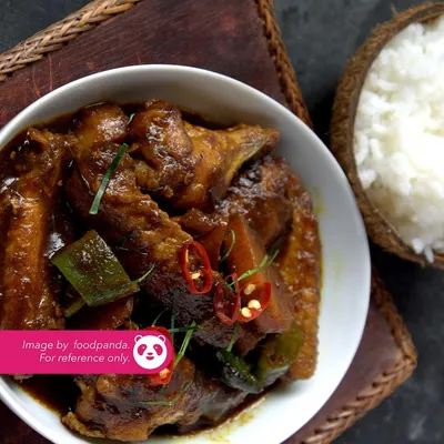 A08 Nasi Goreng Ayam Berlada - Village Grill Menu