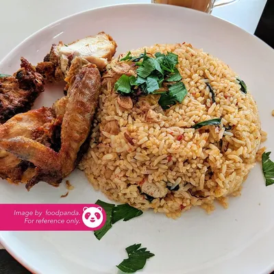 A12 Nasi Goreng Chicken Ginger - Village Grill Menu