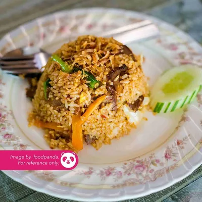 A13 Nasi Goreng Beef Ginger - Village Grill Menu