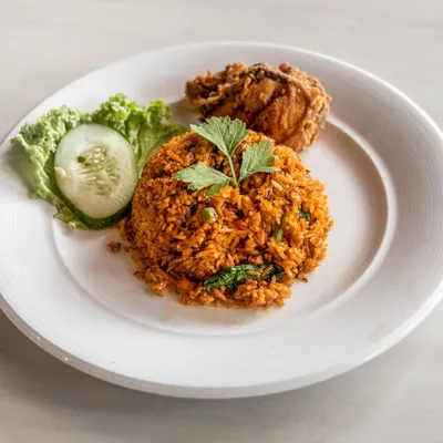 A20. Nasi Goreng Ayam - Village Grill Menu
