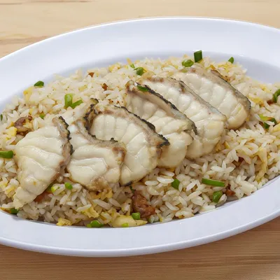 A5. Sabah Giant Garoupa Fried Rice (Large Portion) - Sugarbun Menu