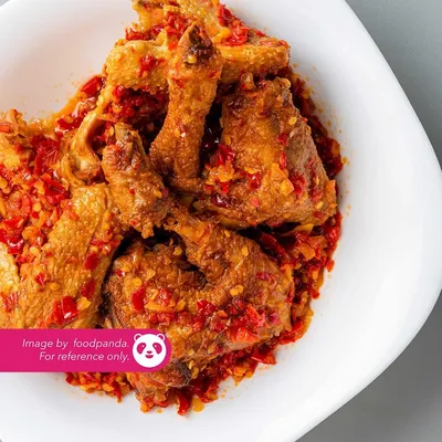 Ala Carte Ayam Balado - Ayam Gepuk Ganteng Menu