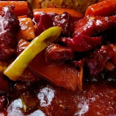 AYAM DAGING CAMPUR KICAP - Al Fariz Maju Menu