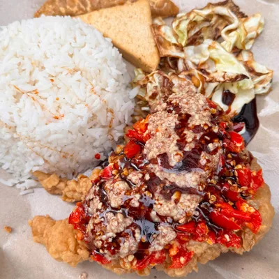  Ayam Gepuk Krispy - Indorosso Menu