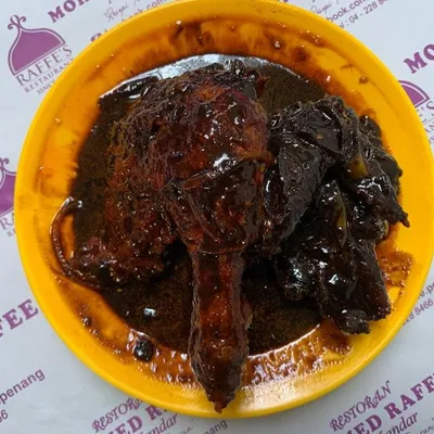 Ayam Kicap - Restoran Raffe Nasi Kandar Pulau Tikus Menu