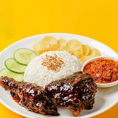 Ayam Kicap with Sambal - Pop Meals Menu