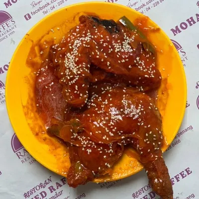 Ayam Madu - Restoran Raffe Nasi Kandar Pulau Tikus Menu