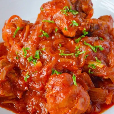 Ayam Masak Merah - Abadi Cafeteria Menu