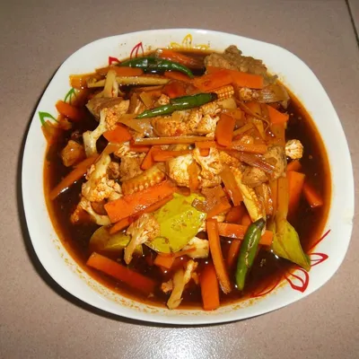 ayam masak paprik - Dayana Ala Thai Seafood Menu