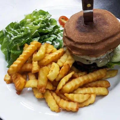 Beef Burger - The Coffee Bean & Tea Leaf Menu
