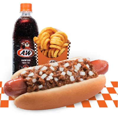 Beef Coney Combo - A&W Menu