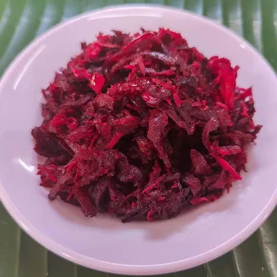 Beetroot Shredded Coconut - Usha Banana Leaf (PJ) Menu