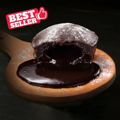 Belgian Dark Chocolate Lava Cake🍫🔥 - US Pizza Penang Menu