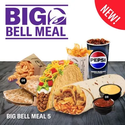 Big Bell Meal 5 - Taco Bell Menu