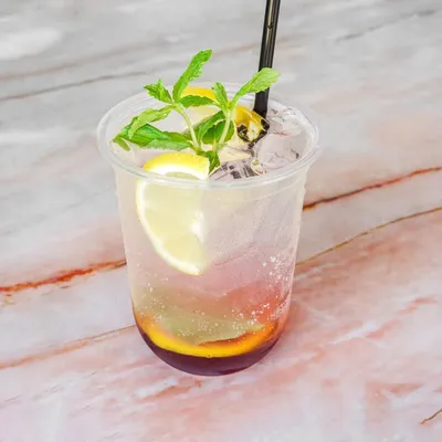 Blackcurrent Fizzy - Nasi Kerabu By Ciksue Menu