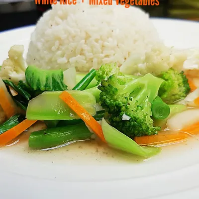 Braised Vegetables Rice Set - Saiva Kitchens Menu