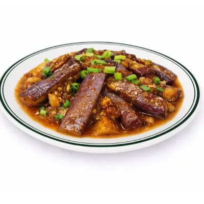 Brinjal with Oyster Sauce - KK Food Street Menu