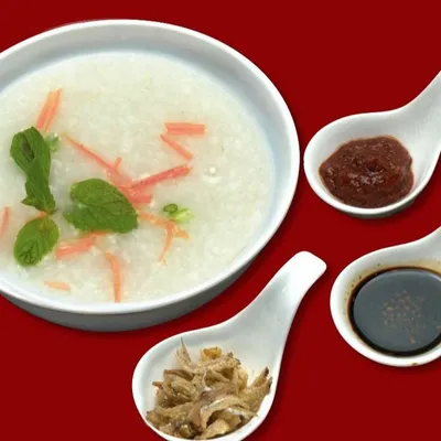 Bubur Ikan Bilis - Bubur Istimewa Melaka Menu